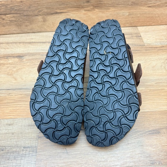 Birkenstock Milano Womens Size 5 Black Classic  Strappy Sandals